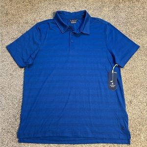 NWT! KYODAN GOLF Polo Shirt Lightweight Breathable Stretch Blue Men’s Small